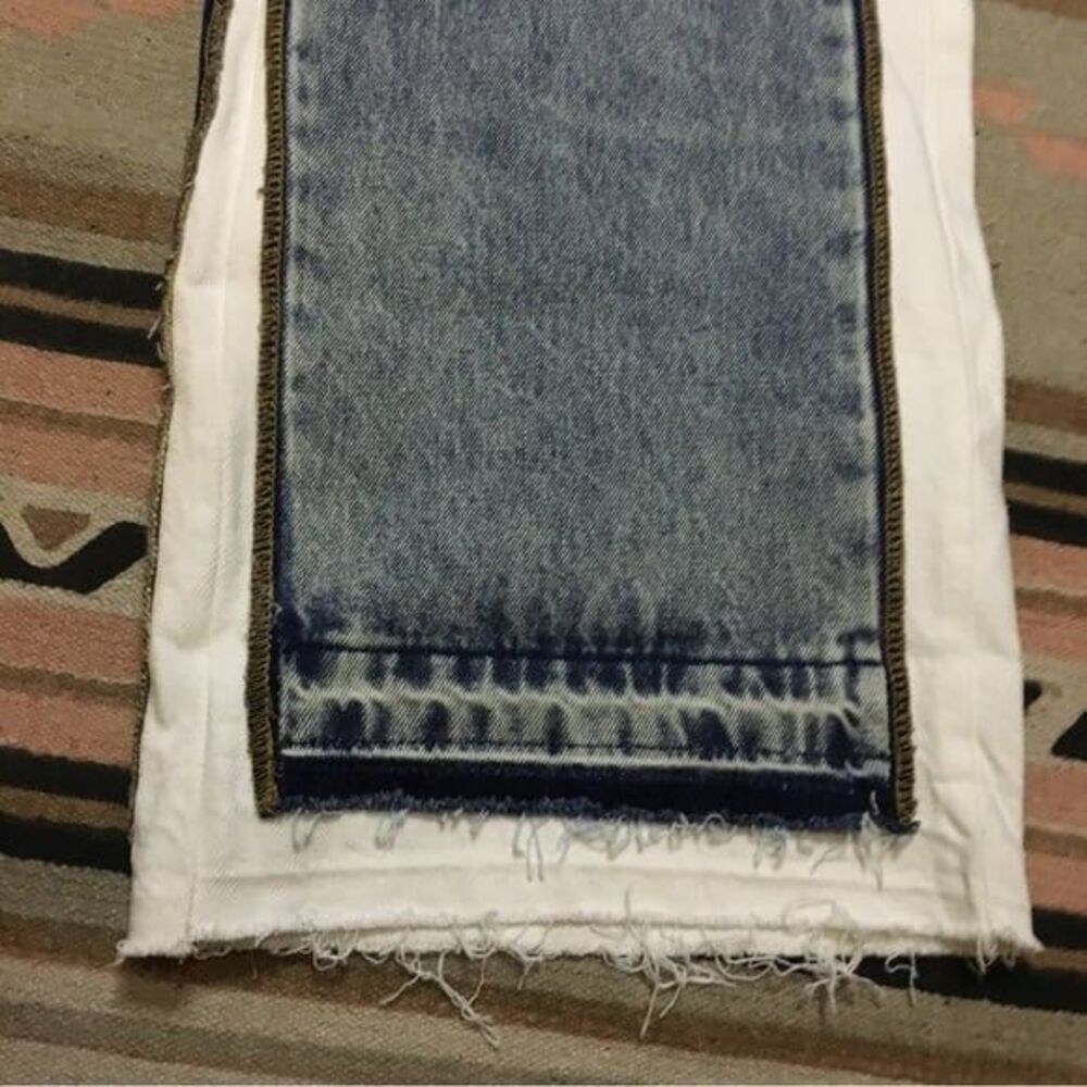 MNML Men’s 34 jeans denim blue on white new with tags
